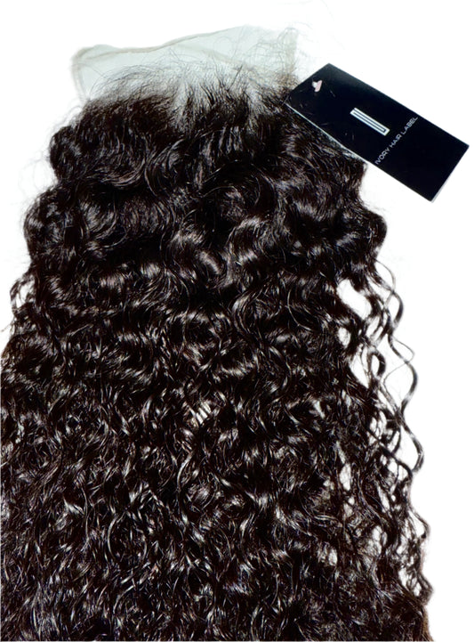 HD Raw Burmese Curly Closure